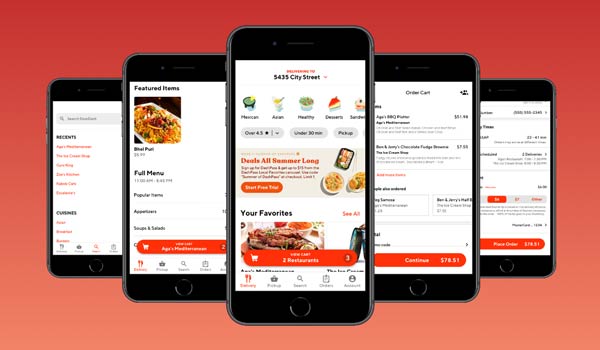 Customer scenario Doordash example